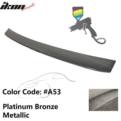 2000-2006 BMW E53 X5 SUV Euro Style Black Rear Roof Window Spoiler ABS