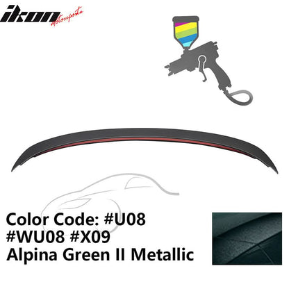 2006-2011 BMW 3-Series E90 4-Door Sedan Trunk Spoiler ABS