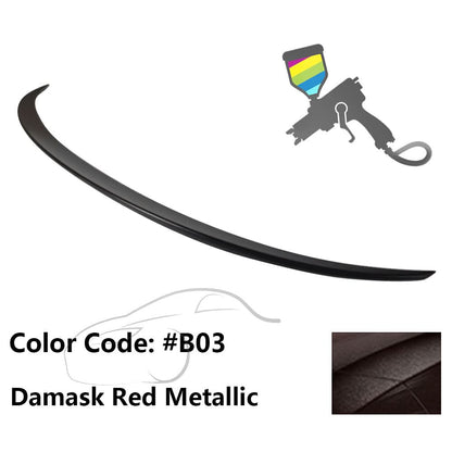 2011-2016 BMW F10 5 Series Sedan M5 Style Trunk Spoiler ABS