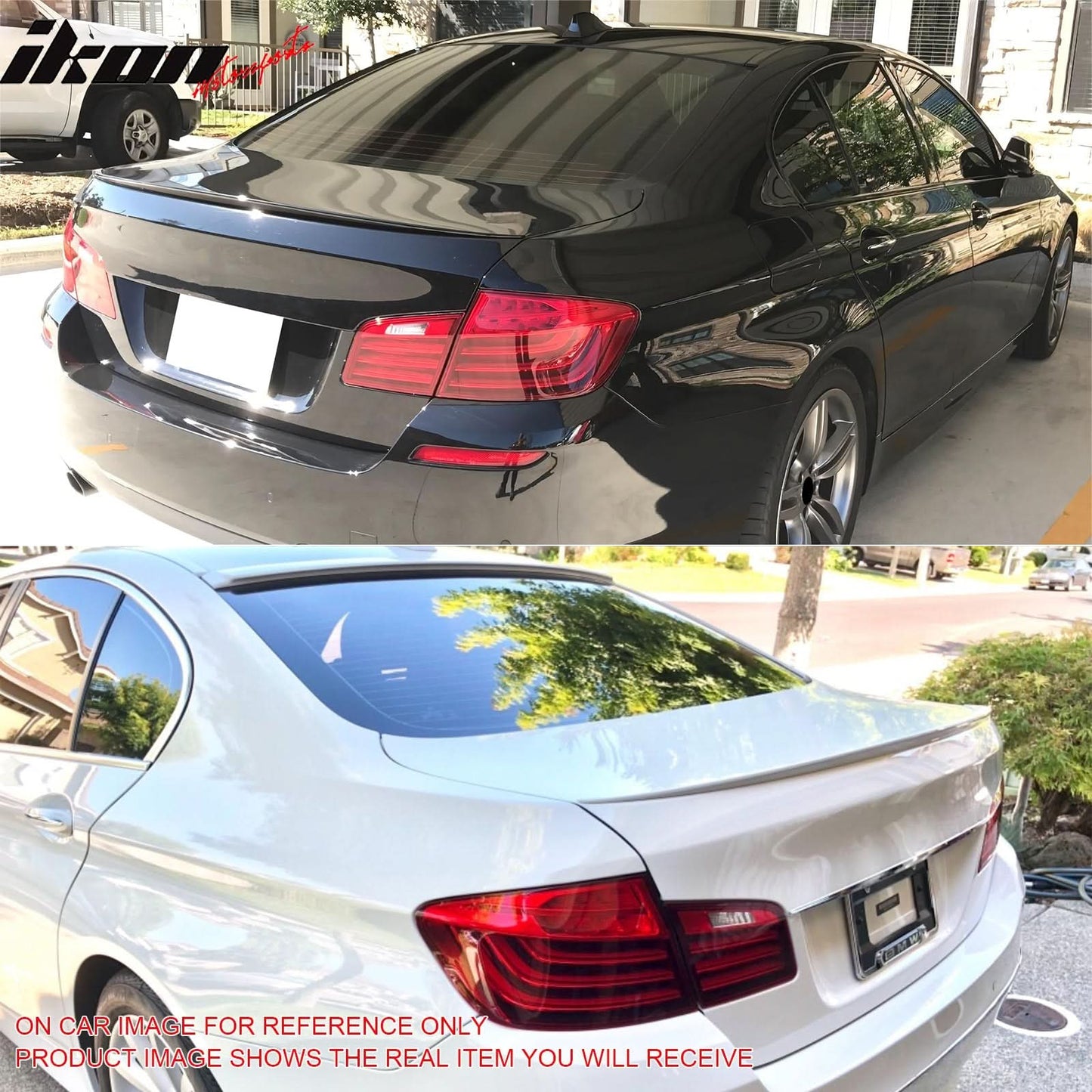 2011-2016 BMW F10 5 Series Sedan M5 Style Trunk Spoiler ABS