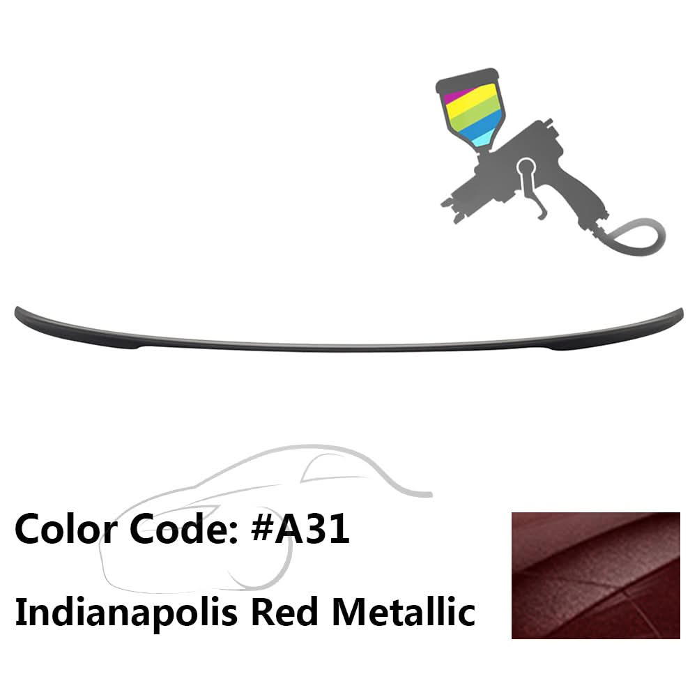 2011-2016 BMW 5 Series F10 4Dr Sedan P Style Trunk Spoiler Wing ABS