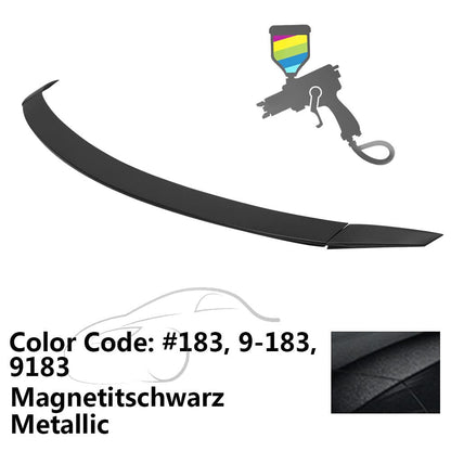 2008-2014 Mercedes Benz C-Class W204 B Style Trunk Spoiler ABS