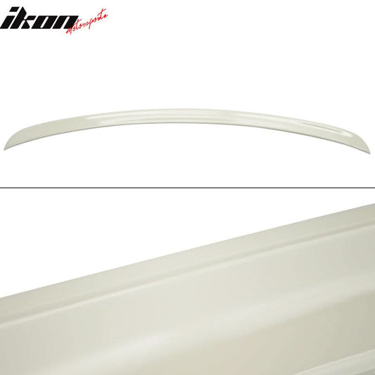 2003-2009 Benz W211 Rear Trunk Spoiler Painted #650 Arctic White