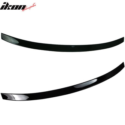 2009-2012 Audi A4 B8 RS Style #LZ9Y Black Rear Trunk Spoiler Wing ABS