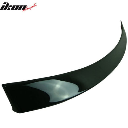2009-2012 Audi A4 B8 RS Style #LZ9Y Black Rear Trunk Spoiler Wing ABS