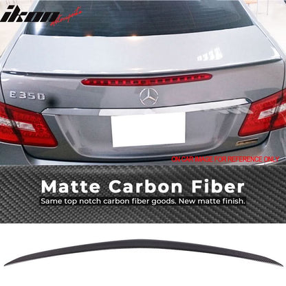 2010-2017 Benz E-class W207 C207 2Dr Coupe Carbon Fiber Trunk Spoiler