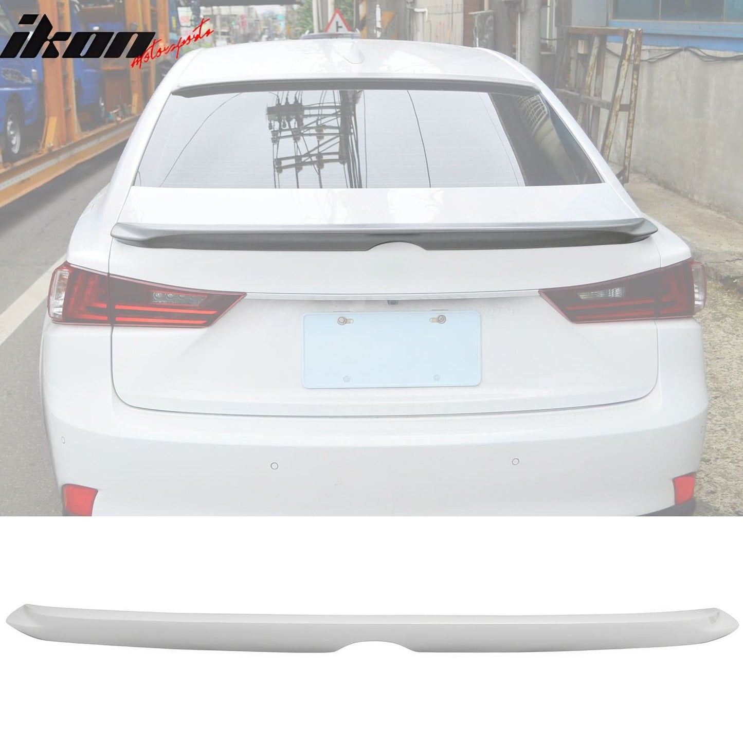 2014-2020 Lexus Sedan IS200t IS250 IS300 IS350 IS300h Trunk Spoiler
