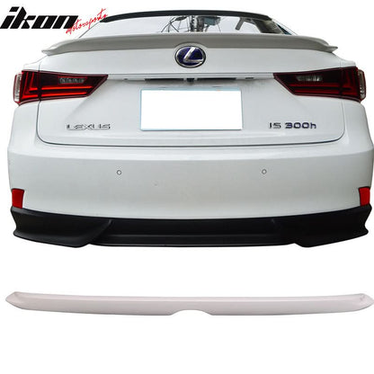 2014-2020 Lexus Sedan IS200t IS250 IS300 IS350 IS300h Trunk Spoiler