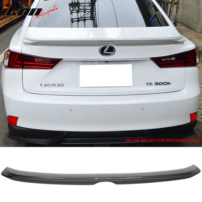 2014-2020 Lexus Sedan IS200t IS250 IS300 IS350 IS300h Trunk Spoiler