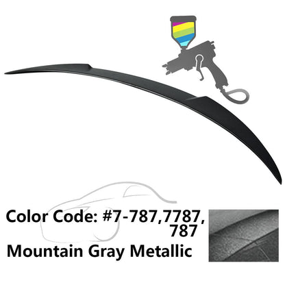 2013-2018 Mercedes Benz W117 CLA Class Sedan V Style Trunk Spoiler ABS