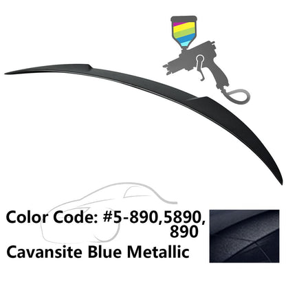 2013-2018 Mercedes Benz W117 CLA Class Sedan V Style Trunk Spoiler ABS
