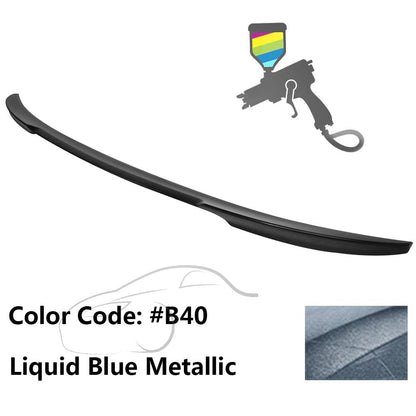 2012-2020 BMW 3 Series F80 M3 F30 4Dr V Style Trunk Spoiler Wing ABS