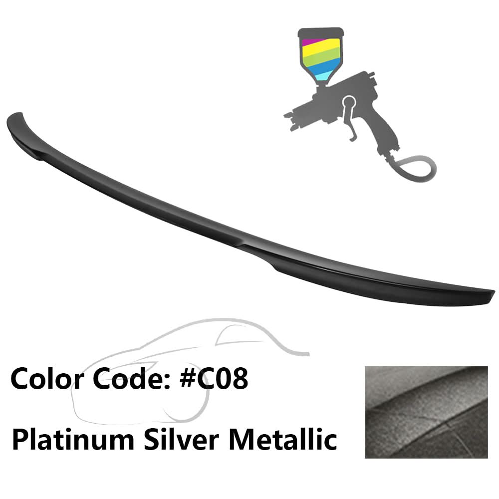 2012-2020 BMW 3 Series F80 M3 F30 4Dr V Style Trunk Spoiler Wing ABS