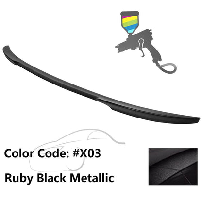 2012-2020 BMW 3 Series F80 M3 F30 4Dr V Style Trunk Spoiler Wing ABS