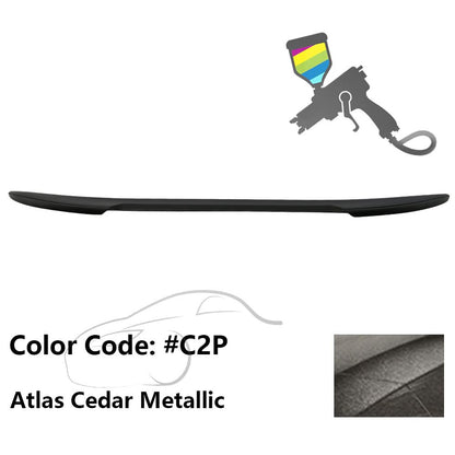 2017-2023 BMW 5 Series 7th G30 4Dr M4 V Style Trunk Spoiler Wing ABS