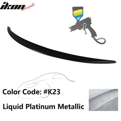 2014-2024 Infiniti Q50 Sedan Ikon Style Trunk Spoiler ABS