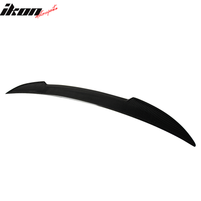 2007-2013 BMW 3 Series E92 Coupe M4 Style Carbon Fiber Trunk Spoiler