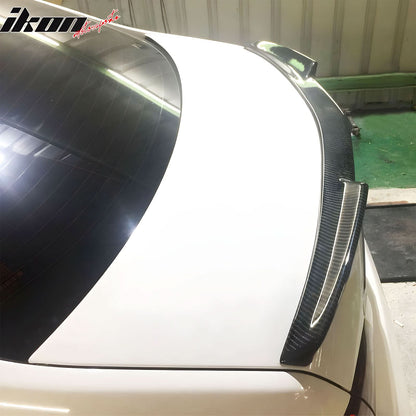2010-2017 Benz C207 E-Class Trunk Spoiler V Style Carbon Fiber Wing