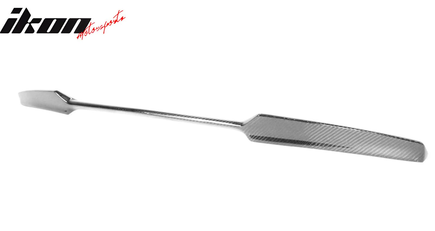 2010-2017 Benz C207 E-Class Trunk Spoiler V Style Carbon Fiber Wing