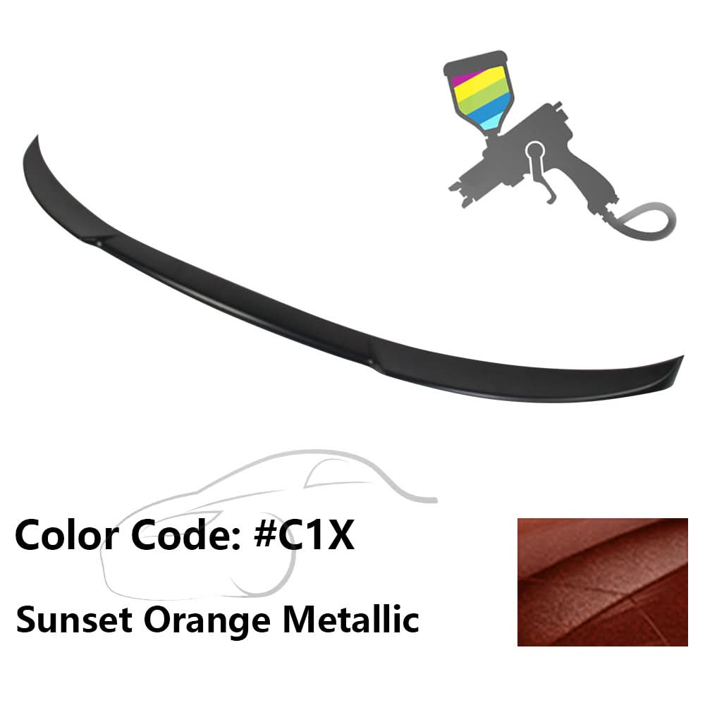 2019-2023 BMW G20 Sedan 4 Door Ikon V Type Trunk Spoiler Wing Lip ABS
