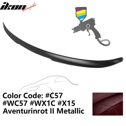 2021-2025 BMW G22 & G82 M4 2DR Coupe V Style Rear Trunk Spoiler Wing