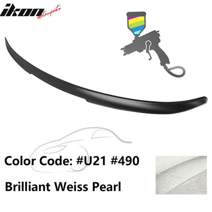 2021-2025 BMW G22 & G82 M4 2DR Coupe V Style Rear Trunk Spoiler Wing