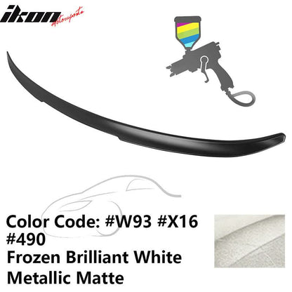 2021-2025 BMW G22 & G82 M4 2DR Coupe V Style Rear Trunk Spoiler Wing