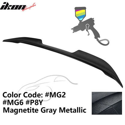 2022-2025 Subaru WRX Rear Trunk Spoiler Wing V2 Style ABS