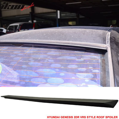 2010-2012 Hyundai Genesis 2Dr VRS Style Unpainted Roof Spoiler PUF