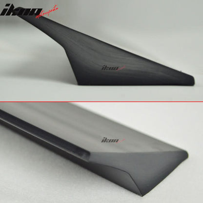 2010-2014 Honda Insight 4Dr VRS Style Unpainted Black Roof Spoiler PUF