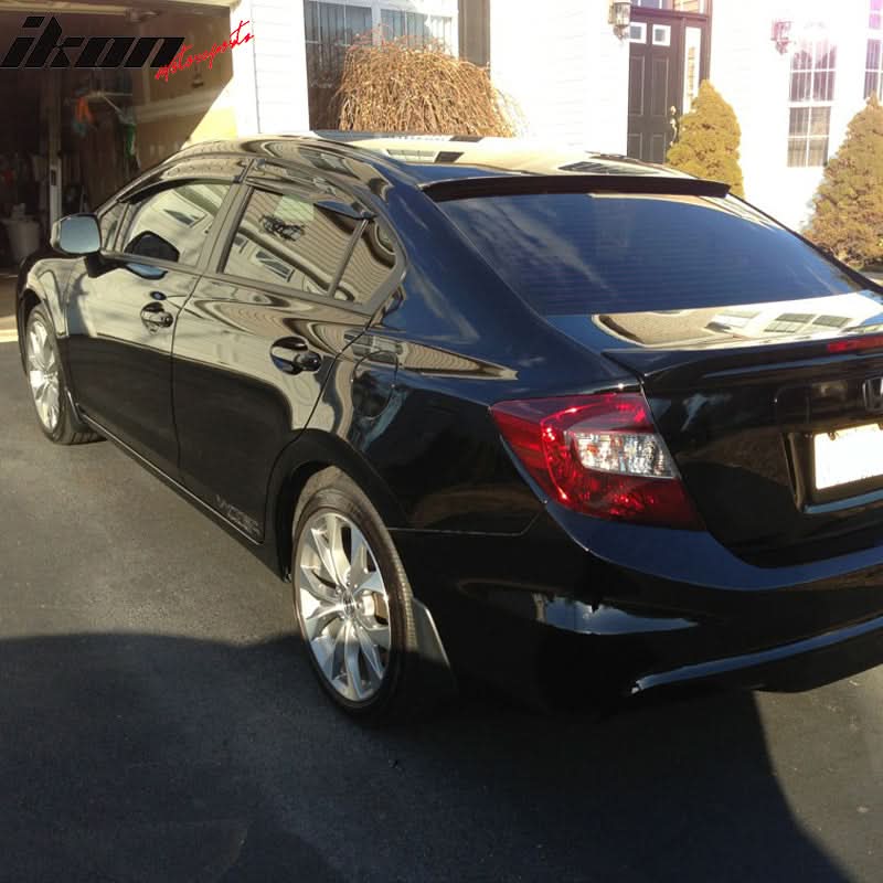 2012-2015 Honda Civic 9th Gen Window Visors