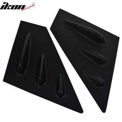 2015-2021 Subaru WRX STI Style Unpainted Window Louver ABS