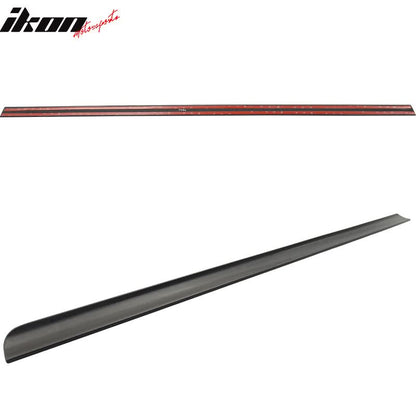2010-2014 Audi A8 4H PV Style Black Trunk Spoiler PU Flexible