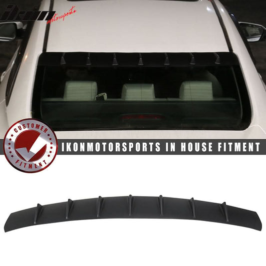 2016-2021 Honda Civic Sedan V Style Roof Spoiler ABS