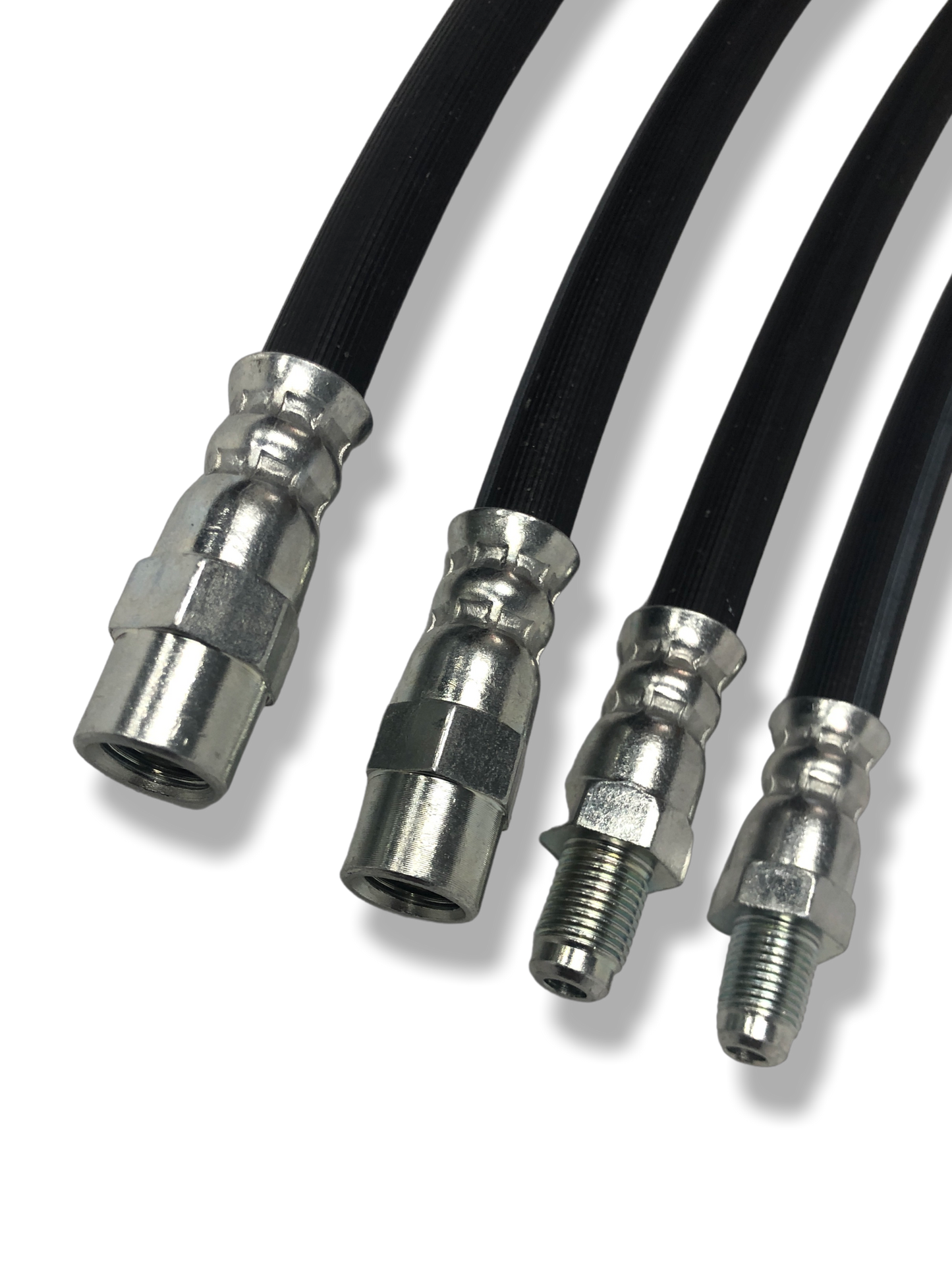 PMB Performance DirectFit Rubber Brake Lines - Set of 4 - 1964-68 Porsche 911/912
