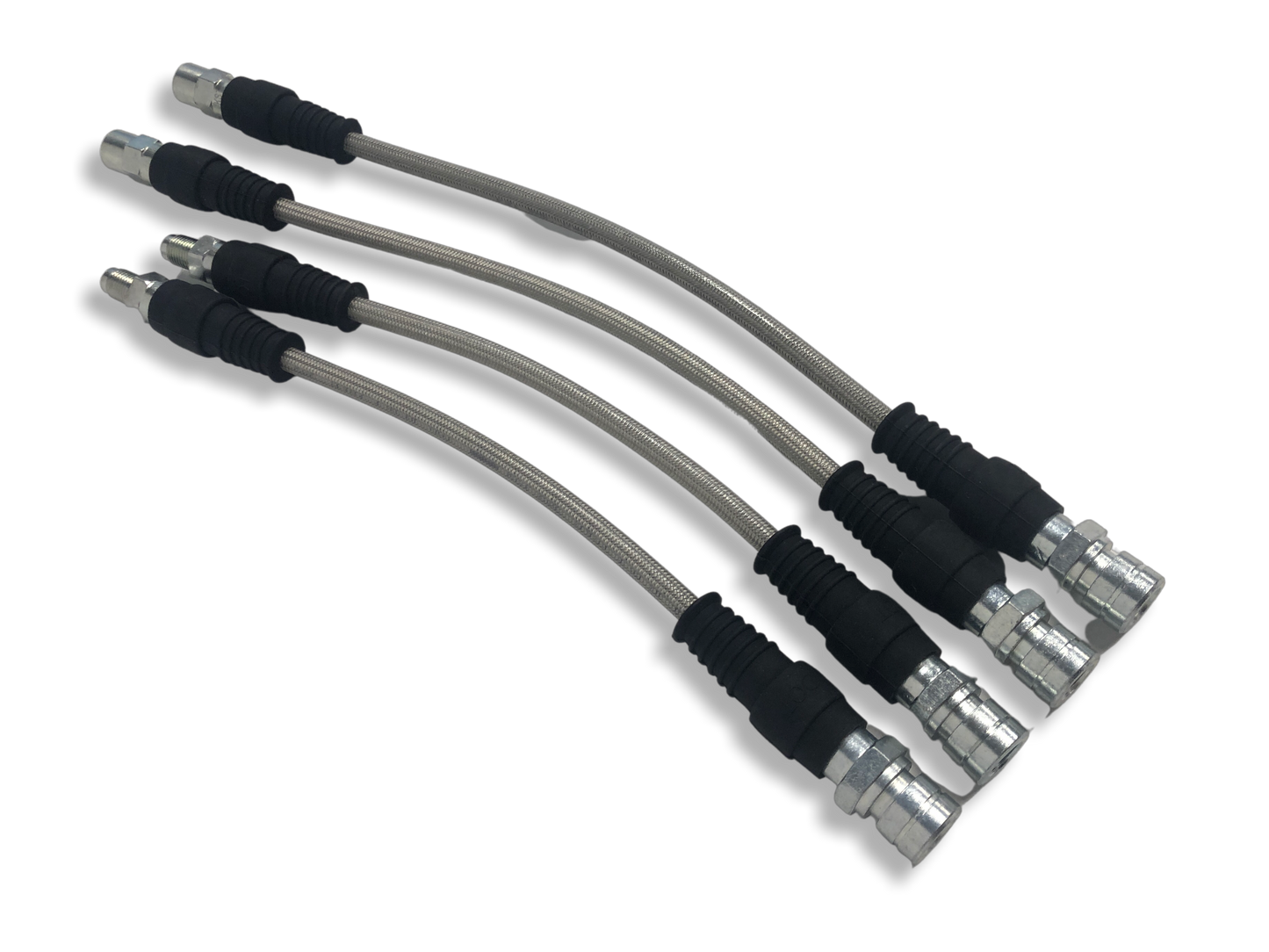 PMB Performance DirectFit Stainless-Steel Brake Lines - Set of 4 - 1964-68 Porsche 911/912