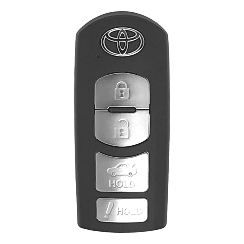 Toyota Yaris iA 2017-2020 OEM 4 Button Smart Key WAZSKE13D01