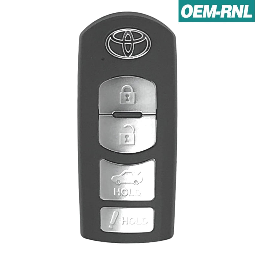 Toyota Yaris iA 2017-2020 OEM 4 Button Smart Key WAZSKE13D01