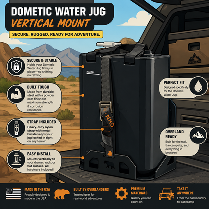 Dometic Water Jug Mount (Vertical)