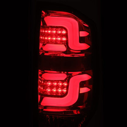 AlphaRex 14-20 Toyota Tundra PRO-Series LED Tail Lights Jet Black 672010 *Discontinued