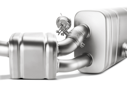 Akrapovic 12-15 Porsche Boxster (981) Slip-On Line (Titanium) w/ Titanium Tips S-PO981SO-HT/1