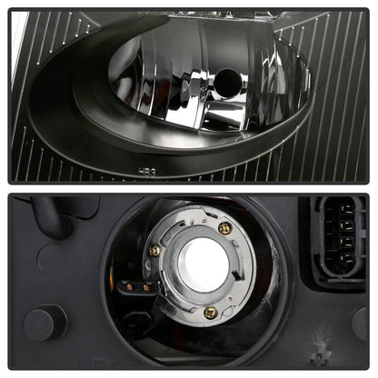 SPYDER xTune 02-09 GMC Envoy OEM Style Headlights - Black (HD-JH-GEN02-AM-BK) 9042652