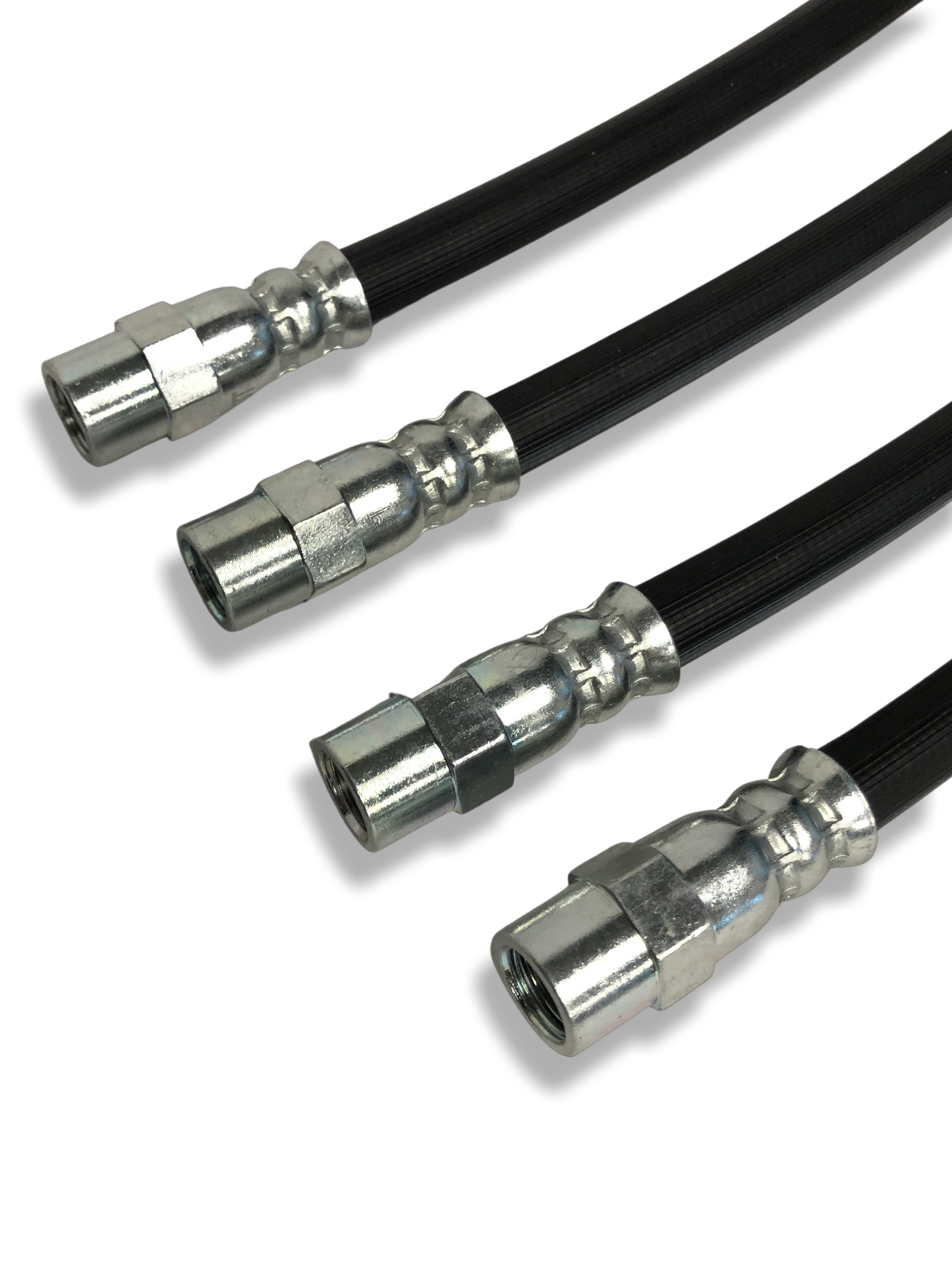 PMB Performance DirectFit Rubber Brake Lines - Set of 4 - 1969-83 Porsche 911/912