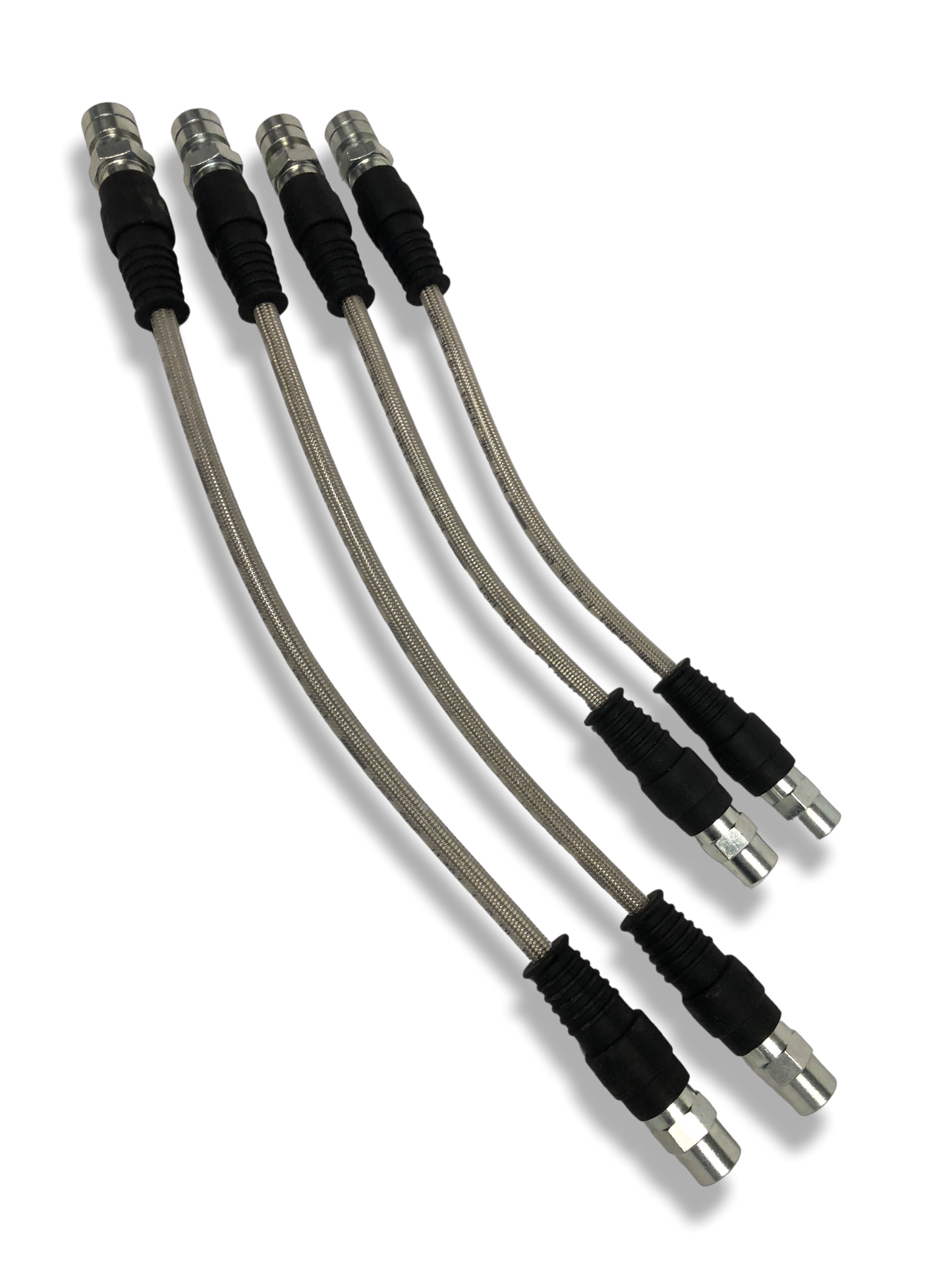 PMB Performance DirectFit Stainless-Steel Brake Lines - Set of 4 - 1969-83 Porsche 911/912