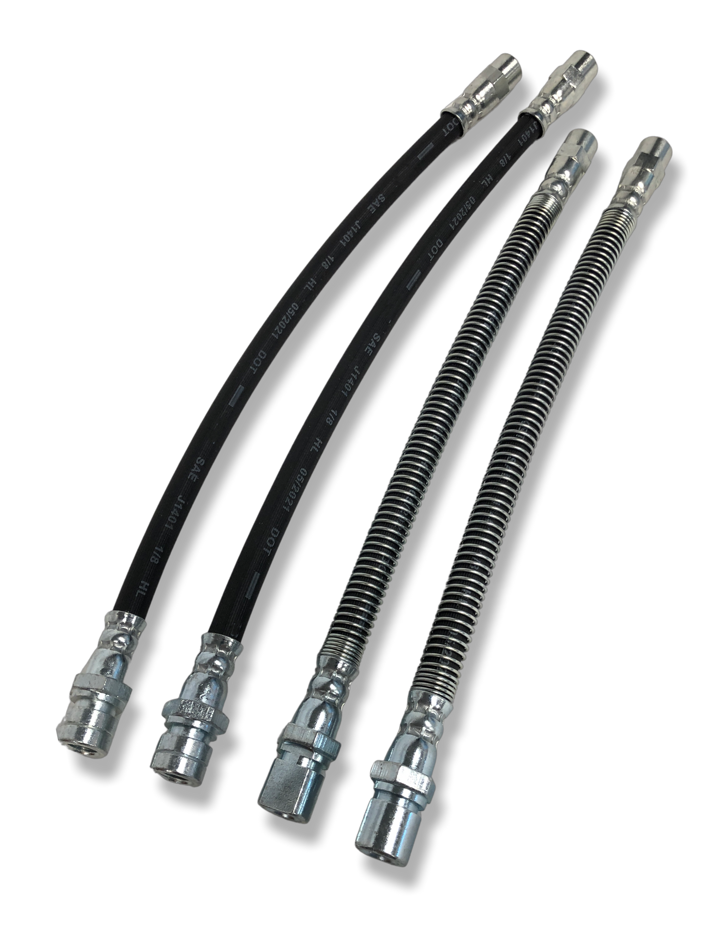 PMB Performance DirectFit Rubber Brake Lines - Set of 4 - 1984-89 Porsche 911