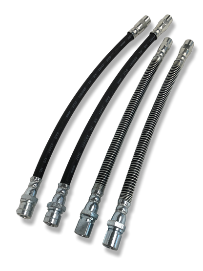 PMB Performance DirectFit Rubber Brake Lines - Set of 4 - 1984-89 Porsche 911
