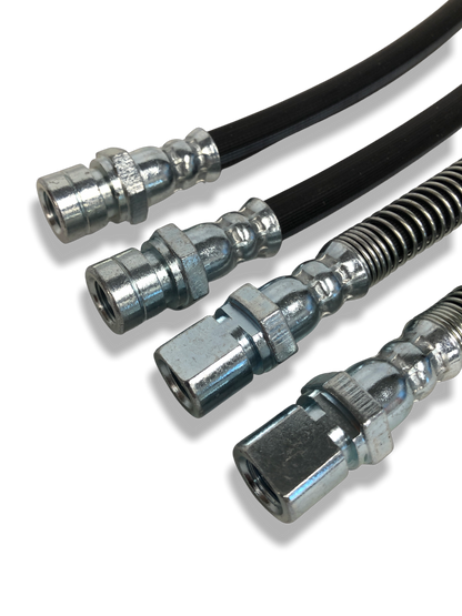 PMB Performance DirectFit Rubber Brake Lines - Set of 4 - 1984-89 Porsche 911
