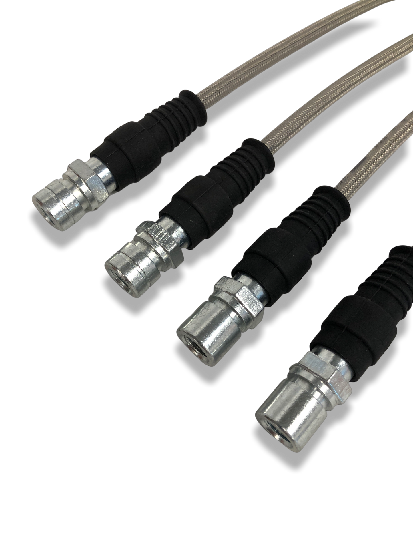 PMB Performance DirectFit Stainless-Steel Brake Lines - Set of 4 - 1984-89 Porsche 911
