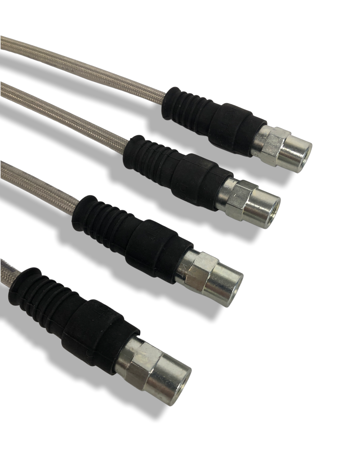 PMB Performance DirectFit Stainless-Steel Brake Lines - Set of 4 - 1984-89 Porsche 911