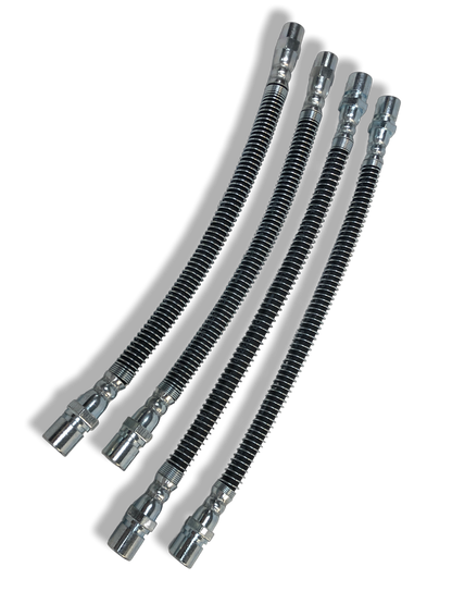 PMB Performance DirectFit Rubber Brake Lines - Set of 4 - 1989-94 Porsche 964